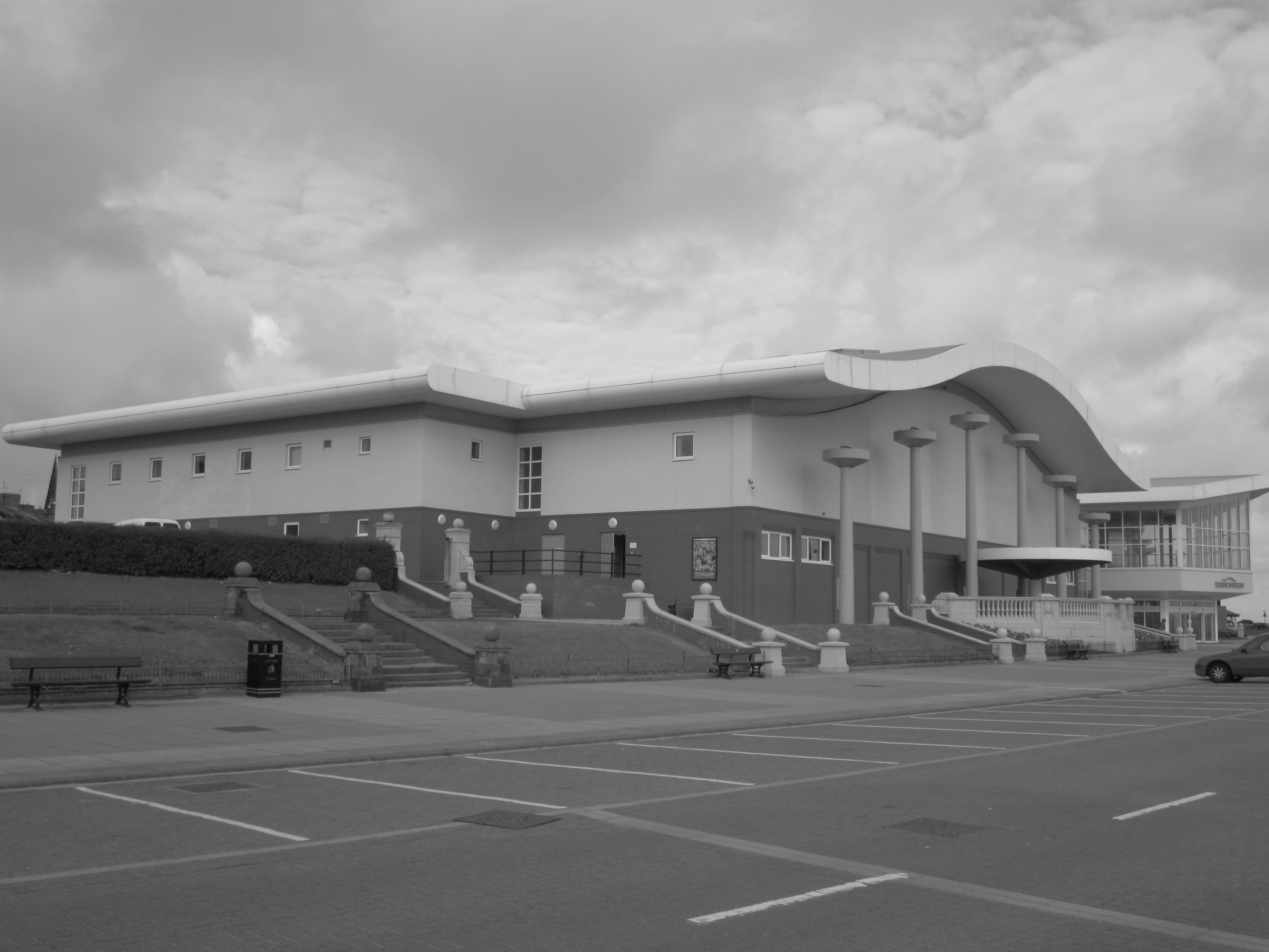 Floral Pavilion Theatre exterior in New Brighton, photographed in 2011